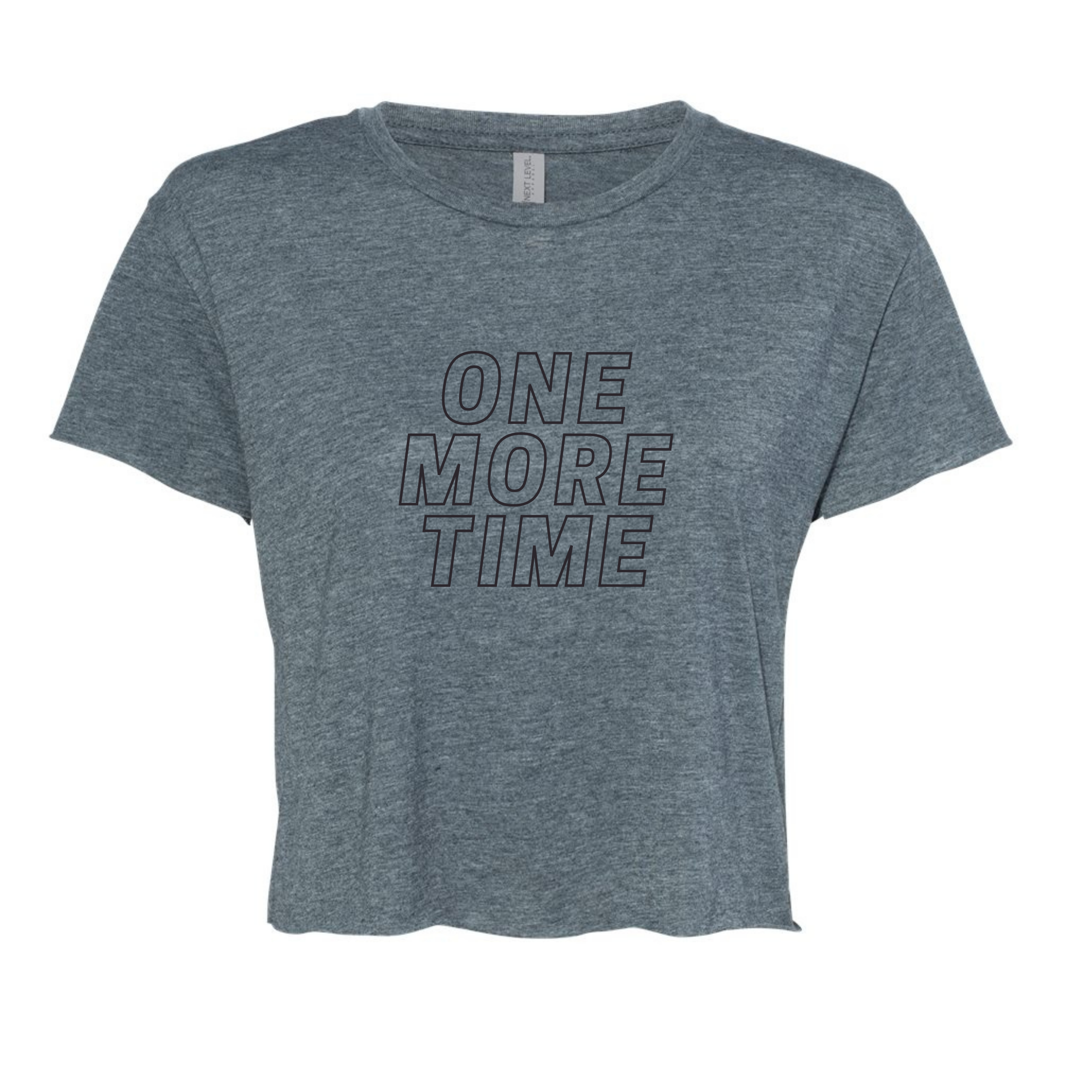 ONE MORE TIME Cropped Tee