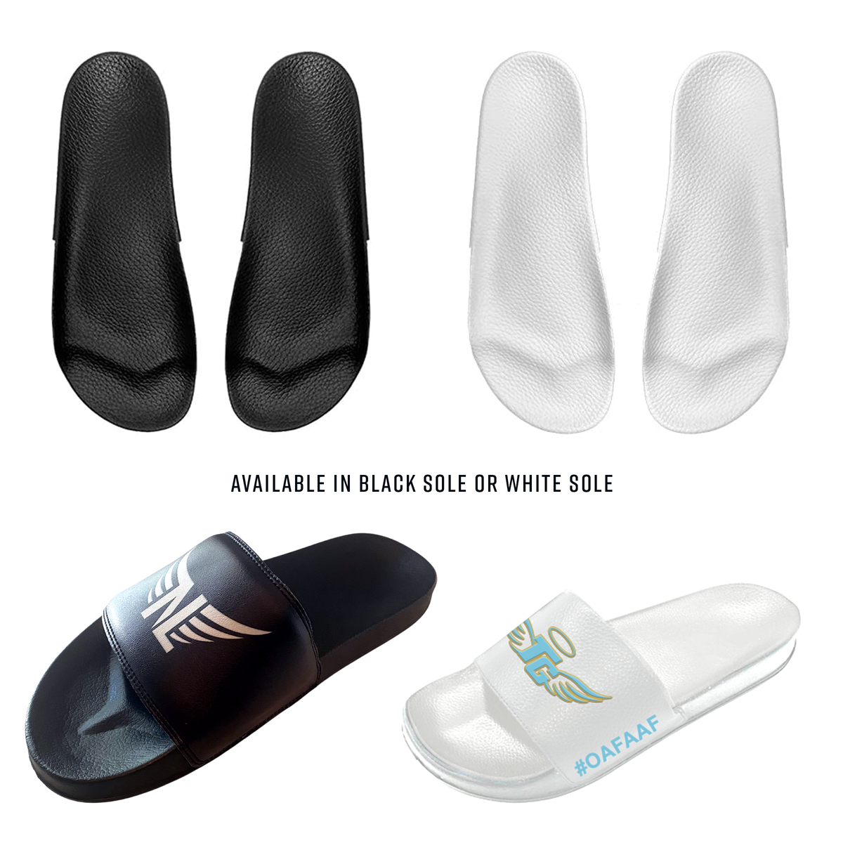 Share more than 178 custom logo slide sandals latest