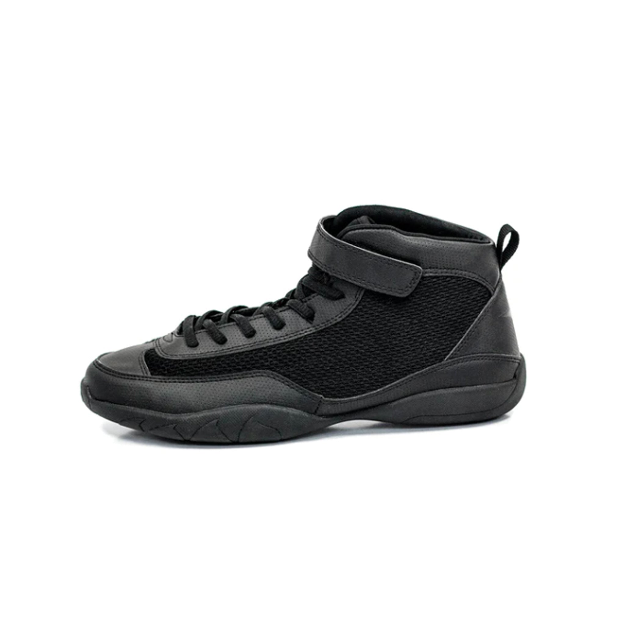 Black High Top V-RO With Ankle Strap