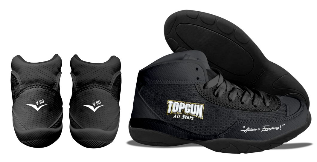Top Gun Black High Top V-RO