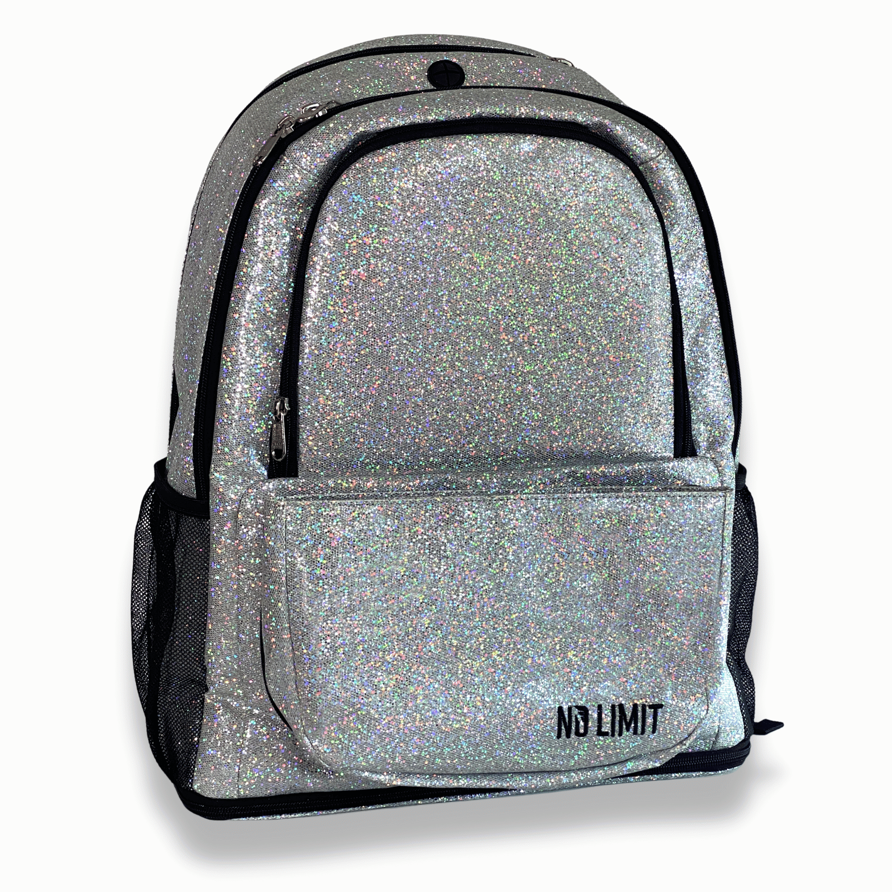 Black best sale sparkle backpack